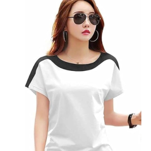 Women Solid Cotton Polo T Shirt
